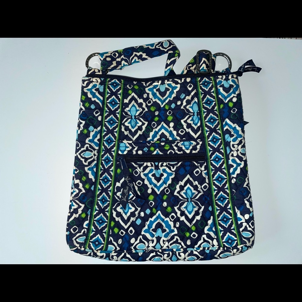 Vera Bradley hipster and ink blue